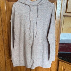 J. Jill Tan Hooded Sweater